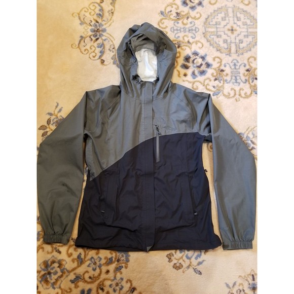 Outdoor Research Womens Black Gray 2 Toned Panorama Point Jacket Size Large L - Picture 1 of 15
